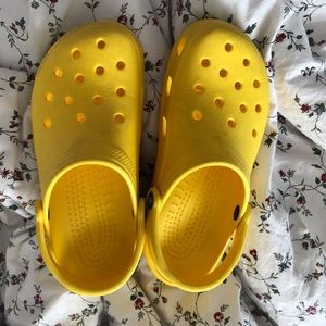 Yellow Crocs